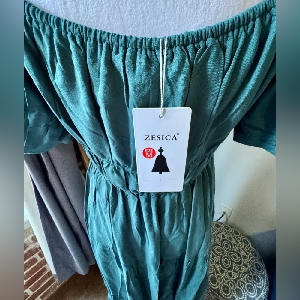 ZESICA Women's Sexy Boho-Beach Party Midi Dress-Size Medium - Picture 6 of 10